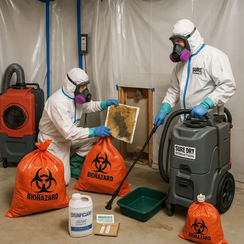 Contaminated Water Handling Protocols process in Silver Lake, NC