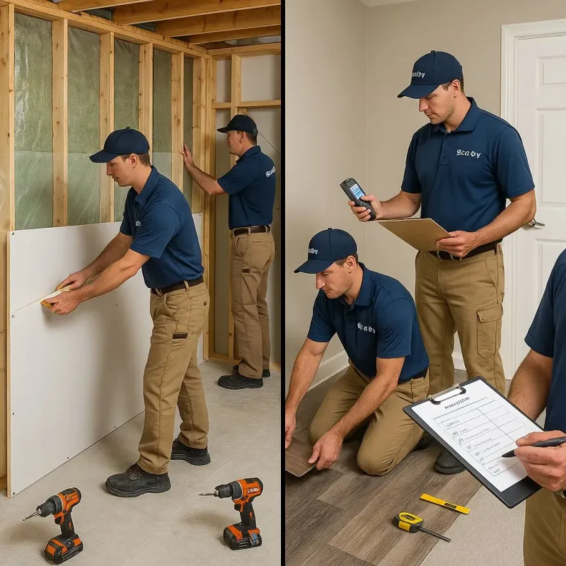 Repairs and Reconstruction process in Silver Lake, NC
