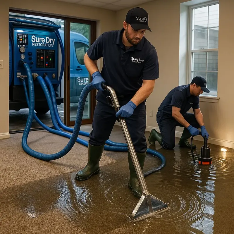 Water Extraction and Removal process in Silver Lake, NC